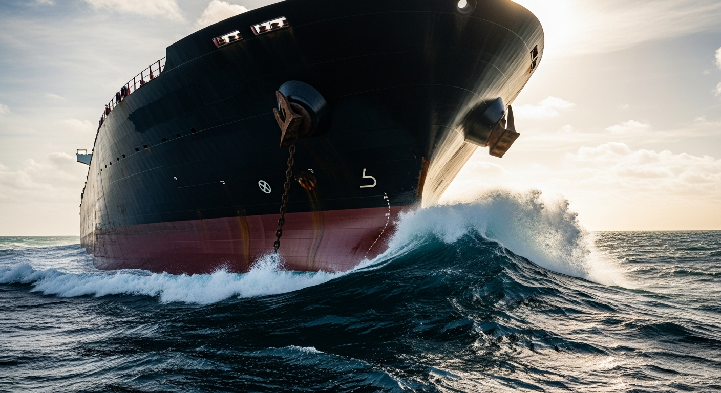 Cargo at sea